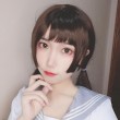 芋圆侑子的摄影代表作:冰蓝色调的浪漫旅途